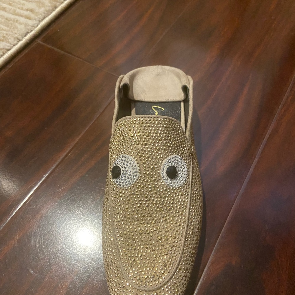 Lola Cruz Eyes On You rhinestone loafers - size 6 - Picture 6 of 11